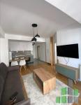 Se izdava namesten stan vo Skopje, Kisela Voda so povrshina od 44 m2.
 Ekstra: Klima, Centralno Parno, Lift.
 Cena: 380 EUR